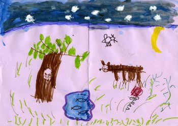Dessin de Lazare