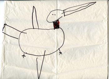 Dessin de Lazare