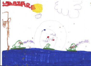 Dessin de Lazare