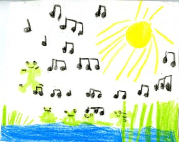 Dessin de iris