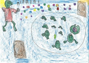 Dessin de Romane