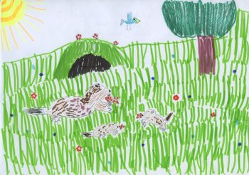 Dessin de Danaé