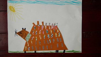 Dessin de Capucine