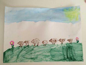 Dessin de Romane