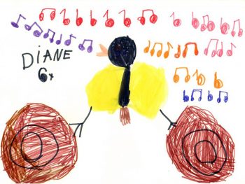 Dessin de Diane