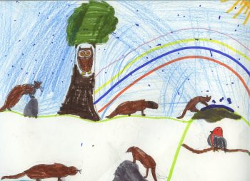 Dessin de Mathilde et Maël