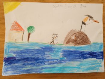 Dessin de Gaston