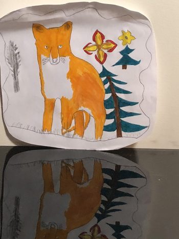 Dessin de Leonie et Colette