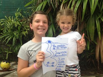 Dessin de Adele et Suzanne