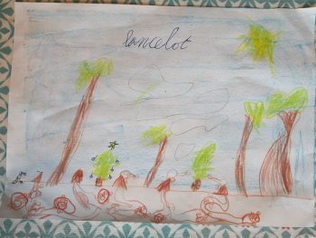 Dessin de Lancelot