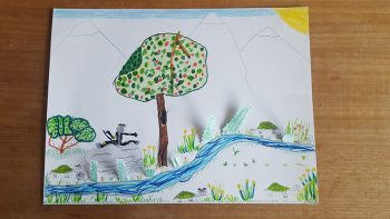 Dessin de Blanche