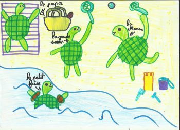 Dessin de Suzanne et Adèle