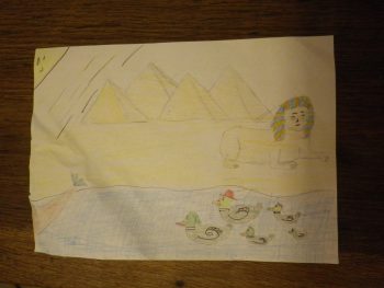 Dessin de Vinciane