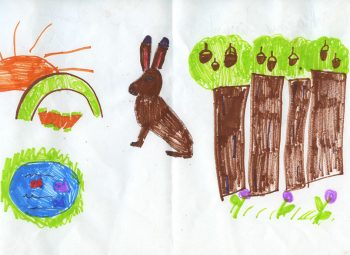 Dessin de Iphigénie
