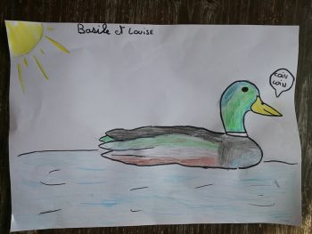 Dessin de Basile et Louise
