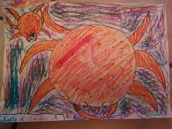 Dessin de Clotilde-et-Juliette