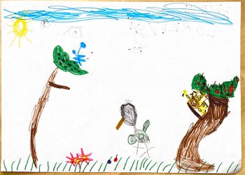 Dessin de Léontine