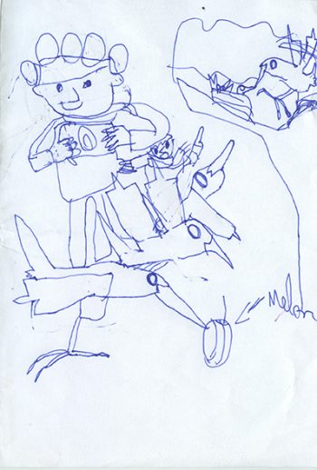 Dessin de Zohra