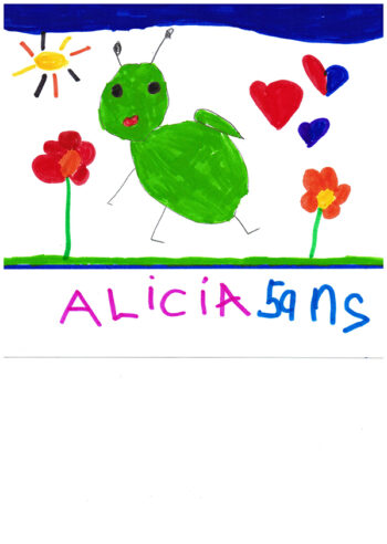 Dessin de Alicia