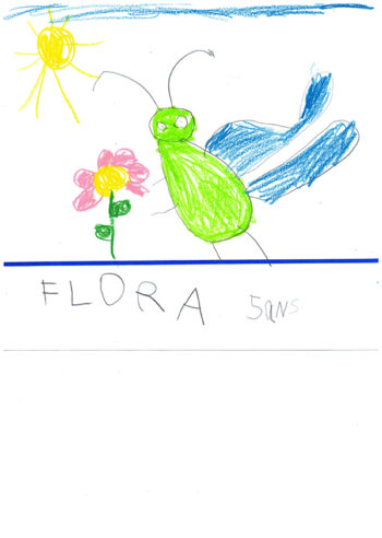 Dessin de Flora