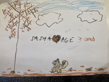 Dessin de Sasha