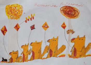 Dessin de Herminie