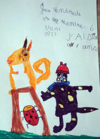 Dessin de Gaïa 