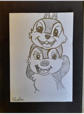 Dessin de Faustine