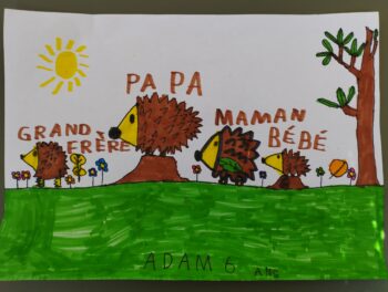 Dessin de Adam