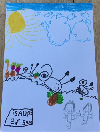 Dessin de Isaure