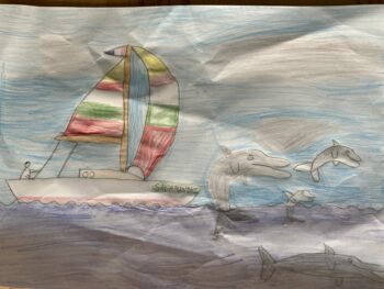 Dessin de Lazare