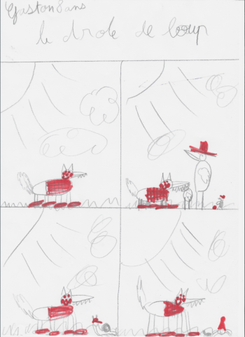 Dessin de Gaston