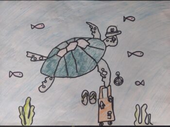 Dessin de Capucine