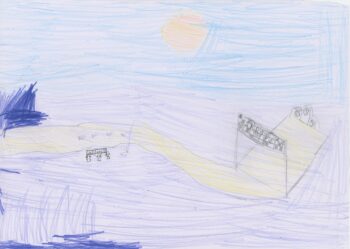 Dessin de Lou et Basile