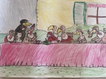 Dessin de Ellie, Clotilde, Estelle 